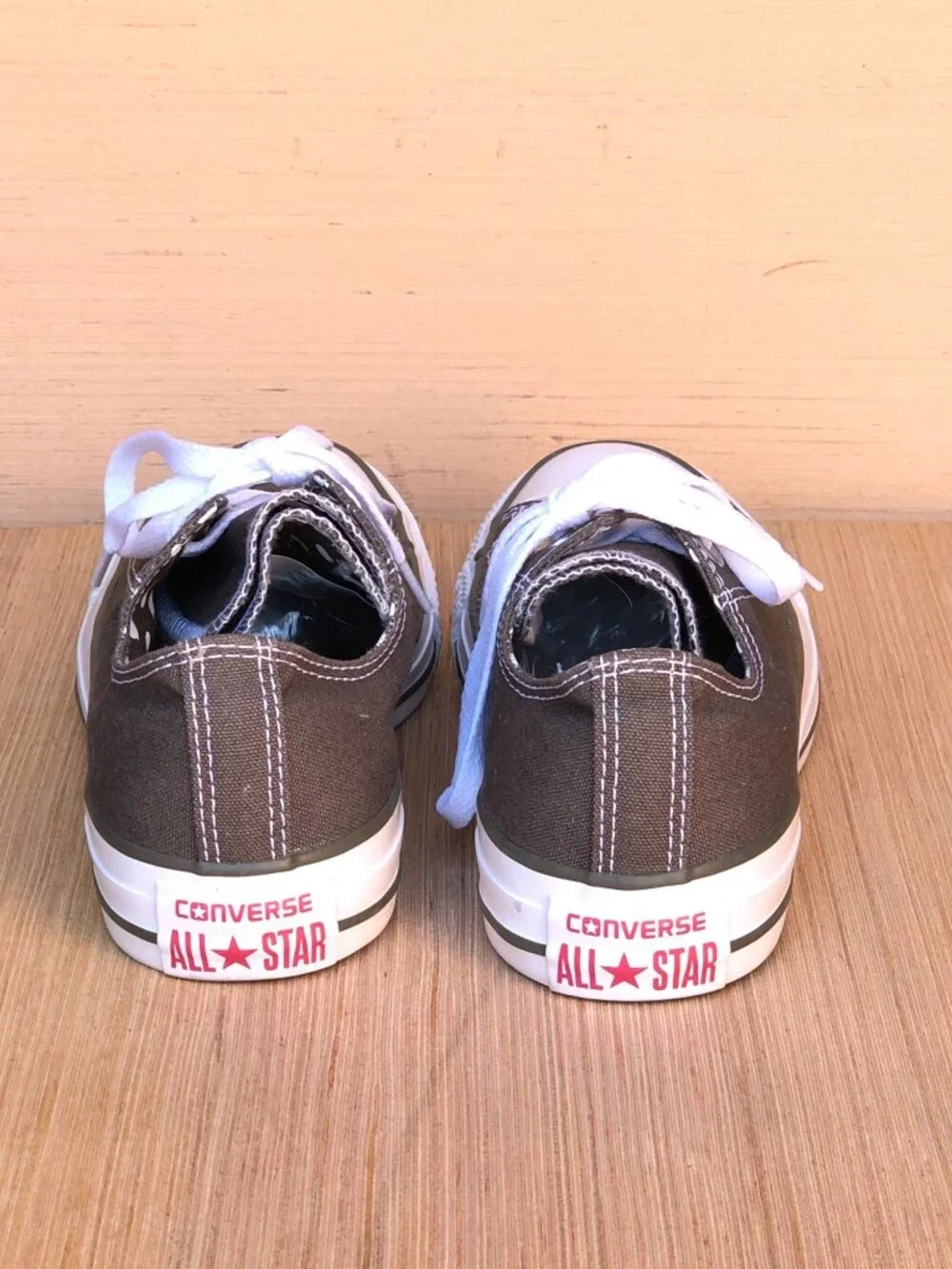 Converse All Star Chuck Taylors Sneakers Womens 6 Low Top Gray - Picture 9 of 16